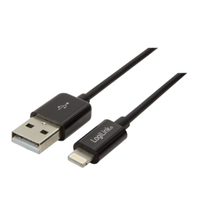 Lightning to USB connect ion cable black 0,18m aksesuārs