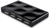 BELKIN USB 2.0 Quilted hub 7 ports power USB kabelis