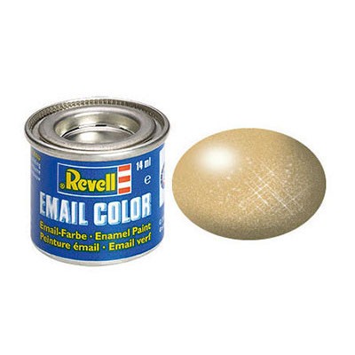 REVELL Email Color 94 Gold Metallic biroja tehnikas aksesuāri