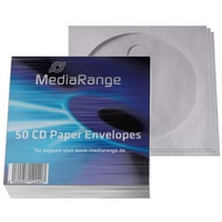 CD Hullen MediaRange 50pcs Papier Flagwindow retail matricas