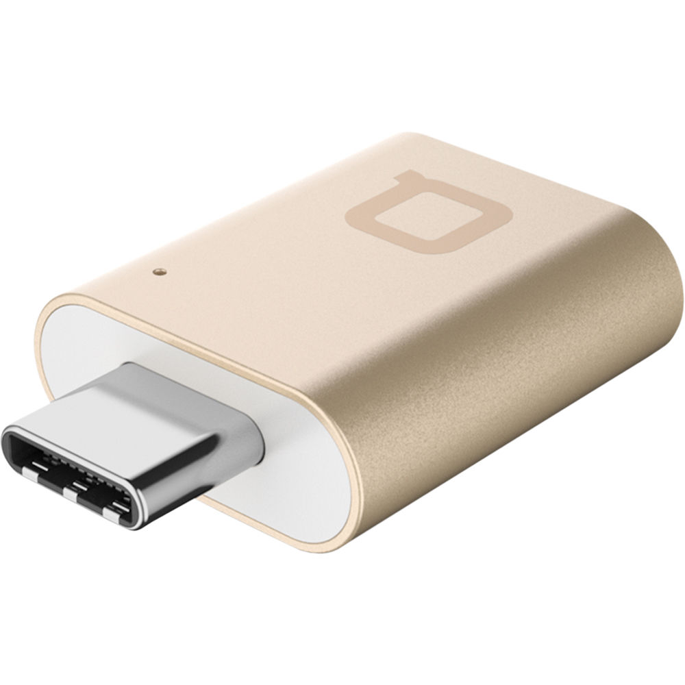 Nonda USB-C - USB-A Gold (MI22GDRN) adapteris