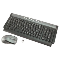 Keyboard LOGILINK Funk 2.4 GHz with Mouse 800 dpi optiskā klaviatūra