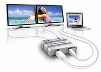 MATROX DualHead2Go Digital ME, 2xDVI-D, miniDP/Thunderbolt output video karte