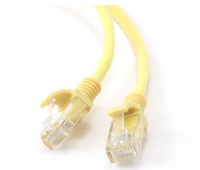 Gembird patchcord RJ45, cat.5e, UTP, 1.5m, yellow tīkla kabelis