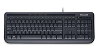 Microsoft  Keyboard 600 Black, German layout klaviatūra