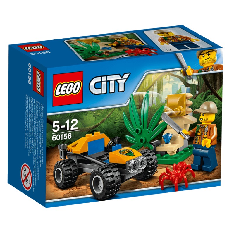 City Dzunglowy lazik LEGO konstruktors