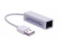 MicroConnect  USB2.0 to Ethernet, White  