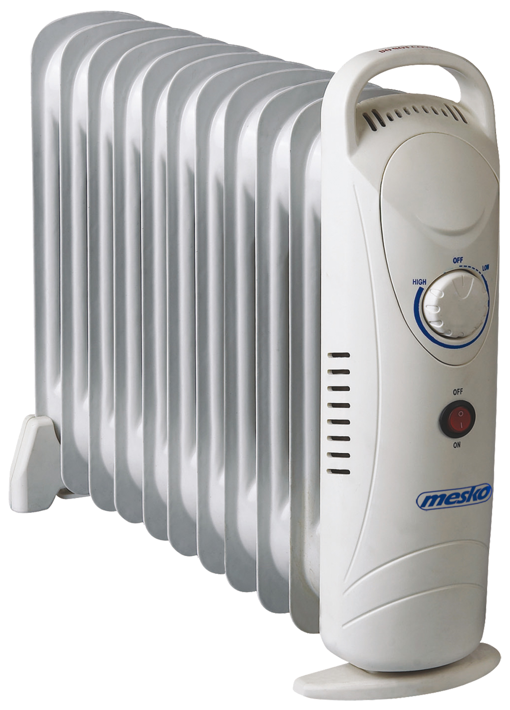 Mesko MS 7806 Oil Filled Radiator, 1200 W, Number of fins 11, White Klimata iekārta