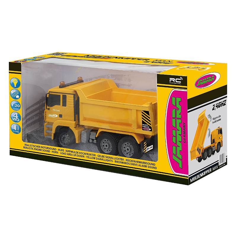 Dump Truck MAN 1:20 2.4GHZ Rotaļu auto un modeļi