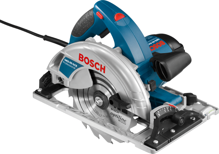 Bosch Circular Saw  GKS 65 GCE blue Elektriskais zāģis