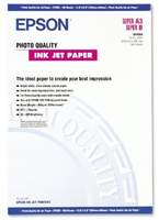 Paper Epson Photo Quality Ink Jet | 105g | A3+ | 100sheets foto papīrs