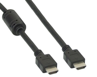 InLine 17605 HDMI Kabel HDMI A-Stecker auf HDMI A-Stecker black with Ferrit 5m kabelis video, audio