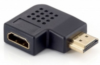 Adapter AV Equip HDMI katowy black (118910) adapteris