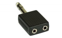 Adapter AV InLine Audio 6.3mm jack meski Stereo - 2x 3.5mm jack zenski Stereo (99304)