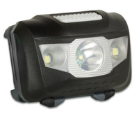 Arcas Headlight ARC5 1 LED+2 Flood light LEDs, 5 W, 160 lm, 4+3 light functions kabatas lukturis
