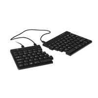 R-Go Split   Tastatur US-Layout scwarz klaviatūra