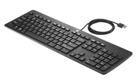 HP Inc. USB Business Slim Keyboard DE New Retail N3R87AA ABD,803181-041 Datora pele