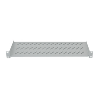 LOGILINK-19'' Cantilever Shelf, Front Screw Fixing d=250mm, grey Serveru aksesuāri