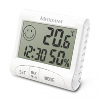Medisana Digital Thermometer + Hygrometer HG 100 barometrs, termometrs