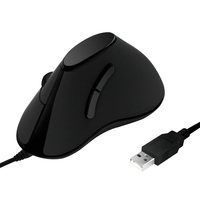 Logilink Ergonomic Vertical Mouse ID0158 Wired, Black Datora pele