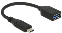 Delock USB Adapter USB Type-C   (M)->USB-A(F) Gen2 10cm