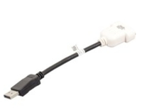 Dell 492-10441 DisplayPort (DP) to DVI-D Video Converter aksesuārs portatīvajiem datoriem