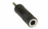 InLine Jack 3.5mm - Jack 6.3mm adapter black (99303) adapteris