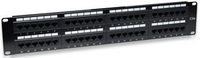 Intellinet patch panel 19'' 48 ports UTP kat. 5e Black Serveru aksesuāri