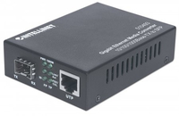 Intellinet Media Converter 10/100/1000Base-TX RJ45 / SFP Mini-GBIC slot datortīklu aksesuārs