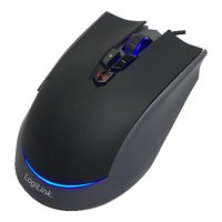 LogiLink Optical Gaming Mouse, USB, 3200dpi Datora pele