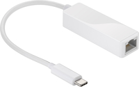 Goobay USB-C - RJ45 USB Adapter White (66255) adapteris