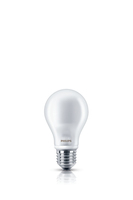 LED spuldze E27 230V 7W A60 806lm silti balta, stikla, PHILIPS apgaismes ķermenis