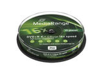 MediaRange  DVD+R 4,7GB 16x SP(10) matricas