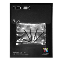 Wacom uzgaļi Flex Nibs, melni, 5gb. aksesuārs portatīvajiem datoriem