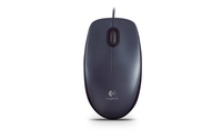 LOGI M90 corded optical Mouse grey Datora pele