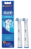 Braun Oral-B electric toothbrush head Interspace 2-parts mutes higiēnai