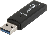 Gembird compact USB 3.0 SD/MicroSD Card Reader, blister karšu lasītājs