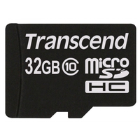 Transcend microSDHC Class 10 UHS-I 600x 32GB inkl. Adapter atmiņas karte