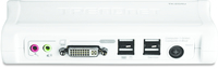 KVM 2-Port DVI USB Switch with Audio Kit KVM komutators
