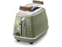 DeLonghi CTOV 2103.GR  Icona Vintage olive Tosteris