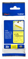 Brother TZe-S641 lapasg Adhesive Laminated Tape Black on Yellow, TZe, 8 m, 1.8 cm