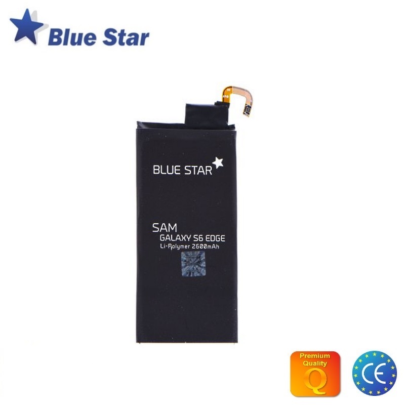 BlueStar Akumulators Samsung G925F Galaxy S6 Edge Li-Ion 2600 mAh Analogs EB-BG925ABE aksesuārs mobilajiem telefoniem