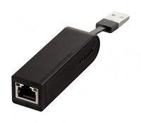 D-Link USB 2.0 10/100Mbps FastEthernet adapter tīkla karte