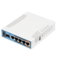 MikroTik hAP ac RouterOS L4 128MB RAM, 5xGig LAN, 2.4/5GHz 802.11ac, 1xUSB,1xSFP Rūteris