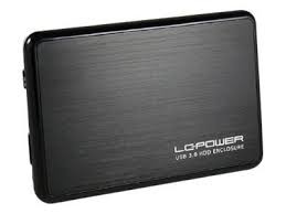 LC-Power HDD ENCLOSURE 2,5' SATA3 LC-25BUB3 USB 3.0 BLACK cietā diska korpuss