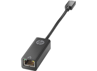 Kabel USB Hewlett-Packard USB-C na RJ-45 Black (V7W66AA) USB kabelis