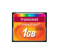 atmiņas karte Transcend CompactFlash 1GB (TS1GCF133) atmiņas karte