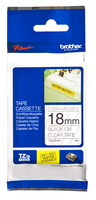 Brother TZe-S141 lapasg Adhesive Laminated Tape Black on Clear, TZe, 8 m, 1.8 cm