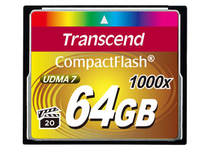 Transcend memory card 64GB Compact Flash 1000x atmiņas karte