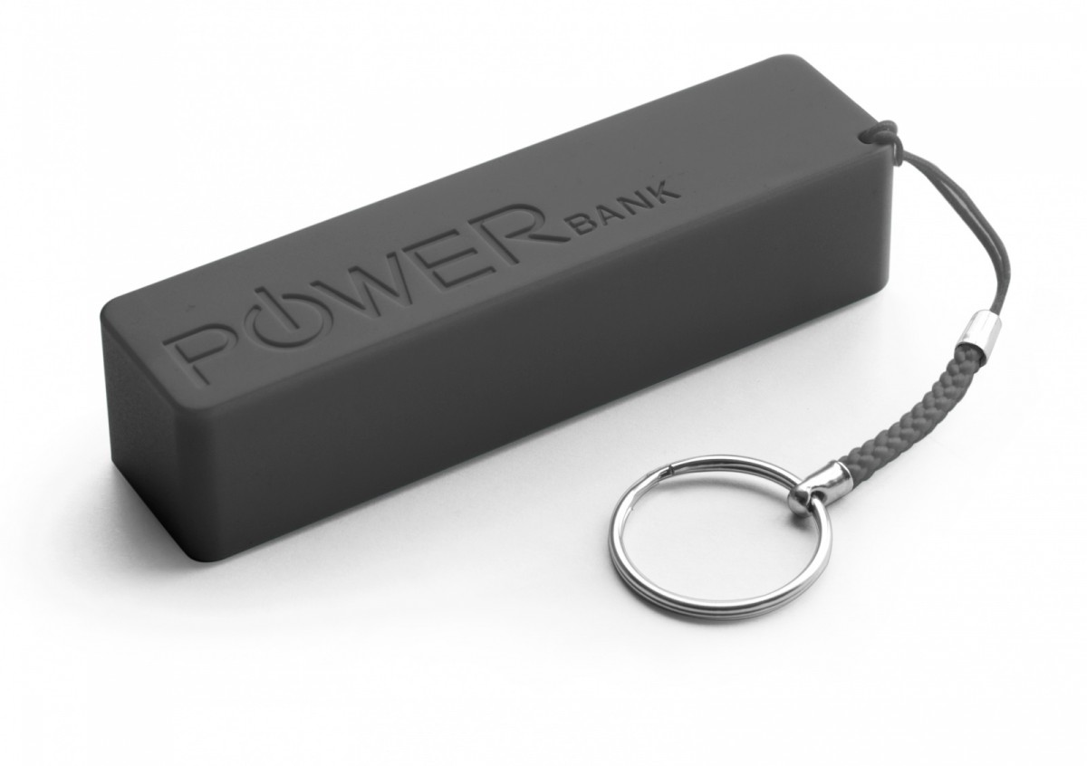 Esperanza Quark 2000mAh Black Powerbank, mobilā uzlādes iekārta